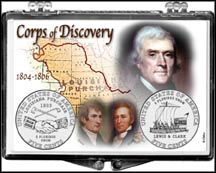 Westward Journey Jefferson Nickel Snaplock Display