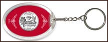 Arkansas State Quarter Keychain