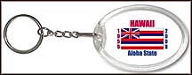 Hawaii State Quarter Keychain