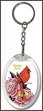 Indiana State Quarter Keychain