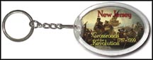 New Jersey State Quarter Keychain