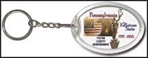 Pennsylvania State Quarter Keychain